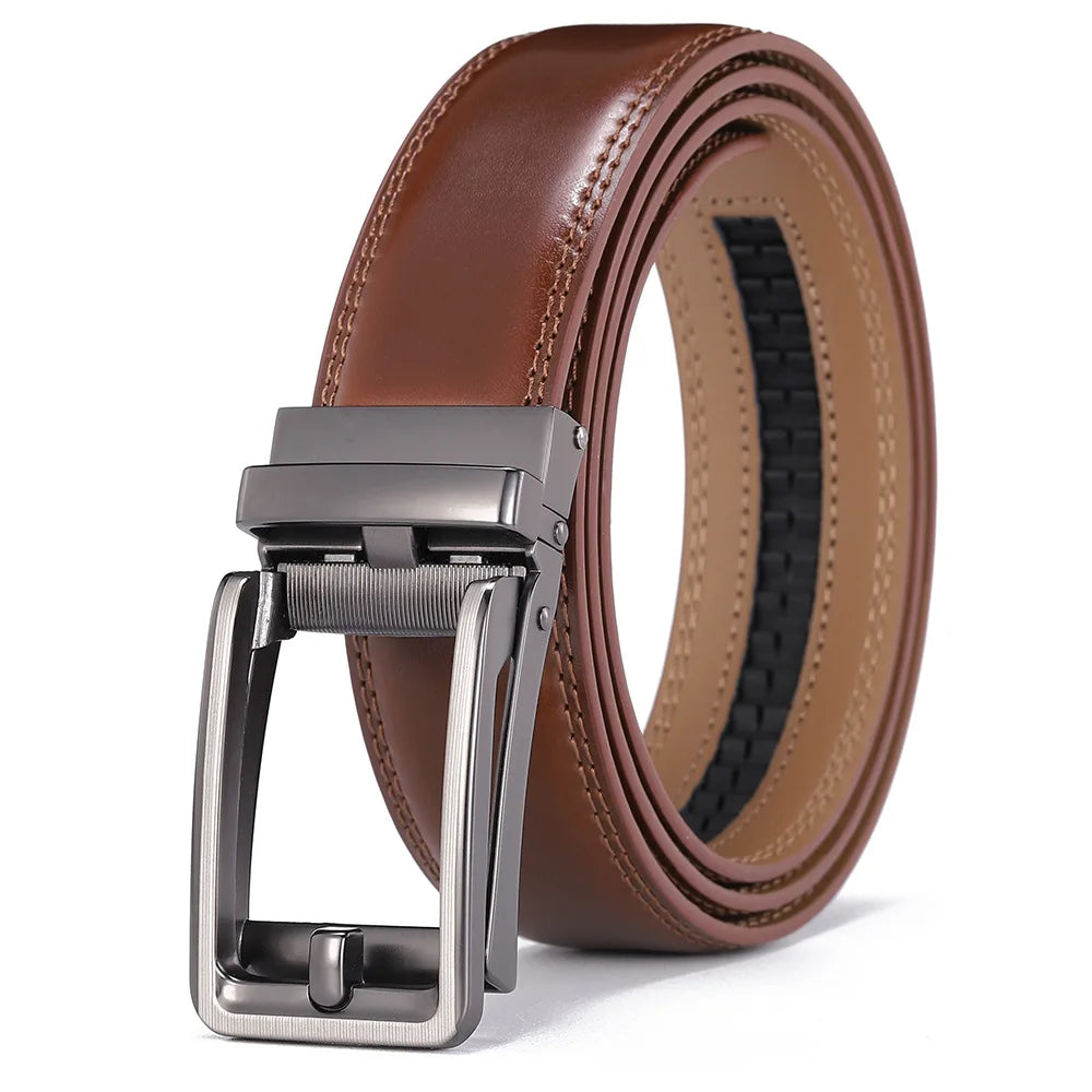 Hulløst skinnbelte i klassisk stil