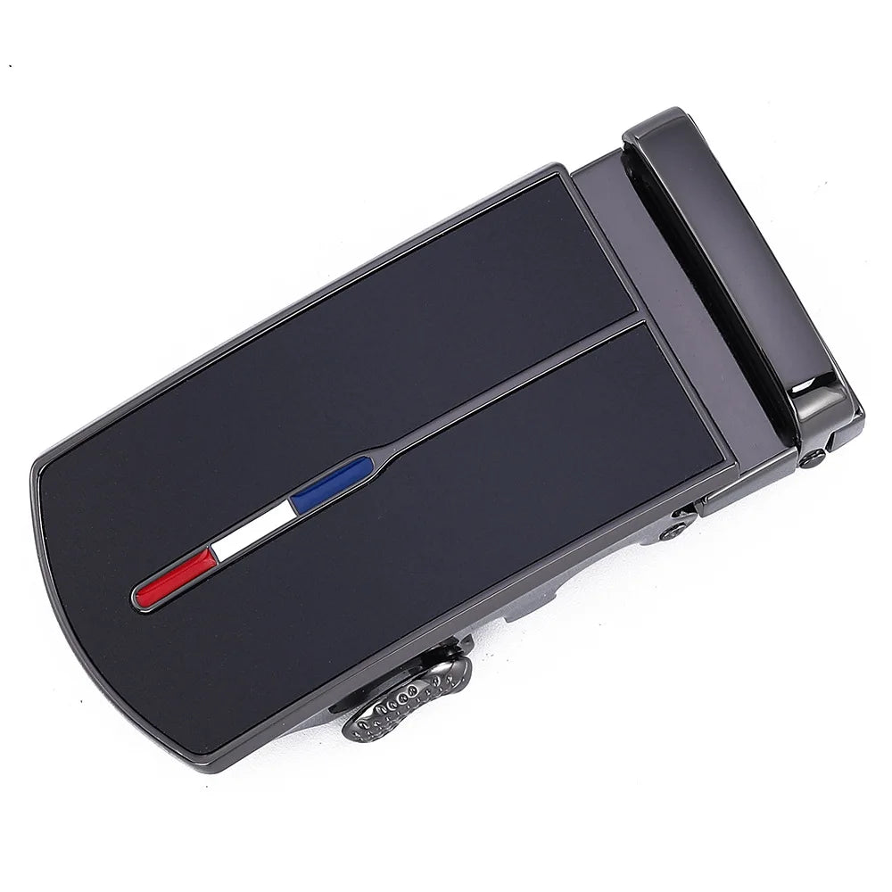 Skinnbelte uten hull med metallspenne - Elegant